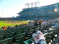 October - I crossed off my bucket list item of going to a Giants World Series game!!